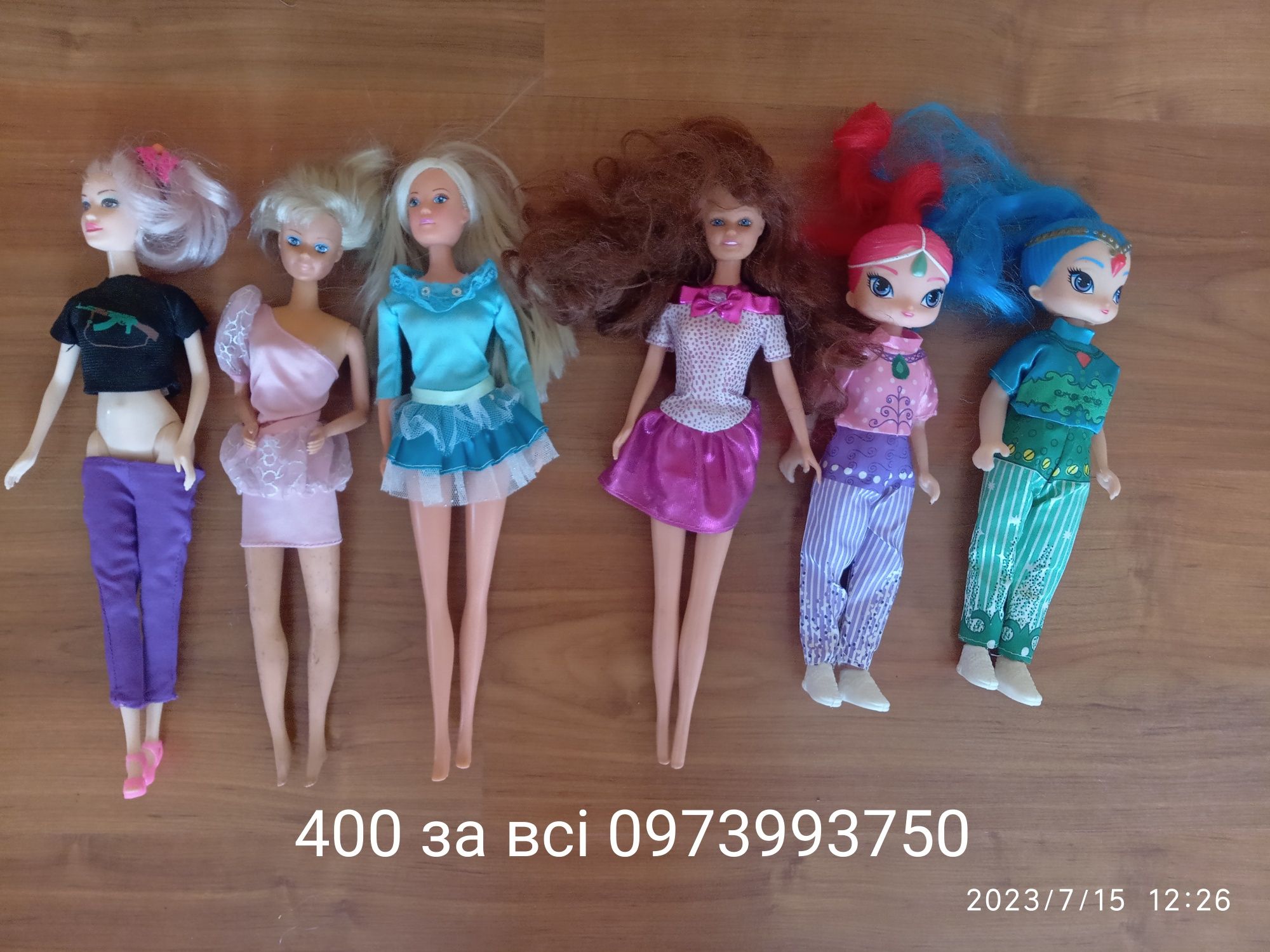Іграшки дівчинці ляльки