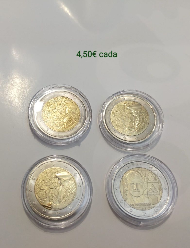 Moedas 2€ comemorativas