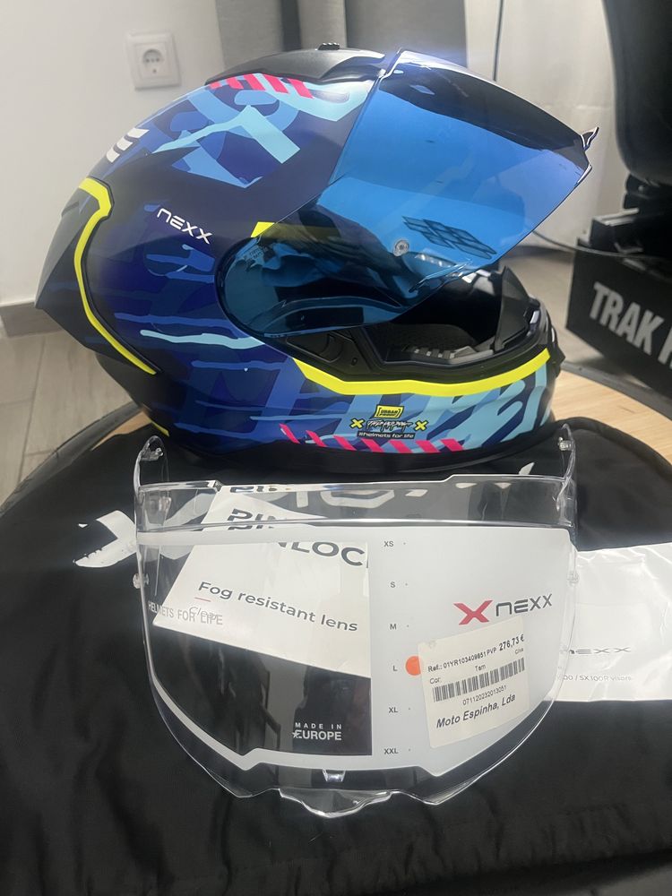Capacete nexx como novo