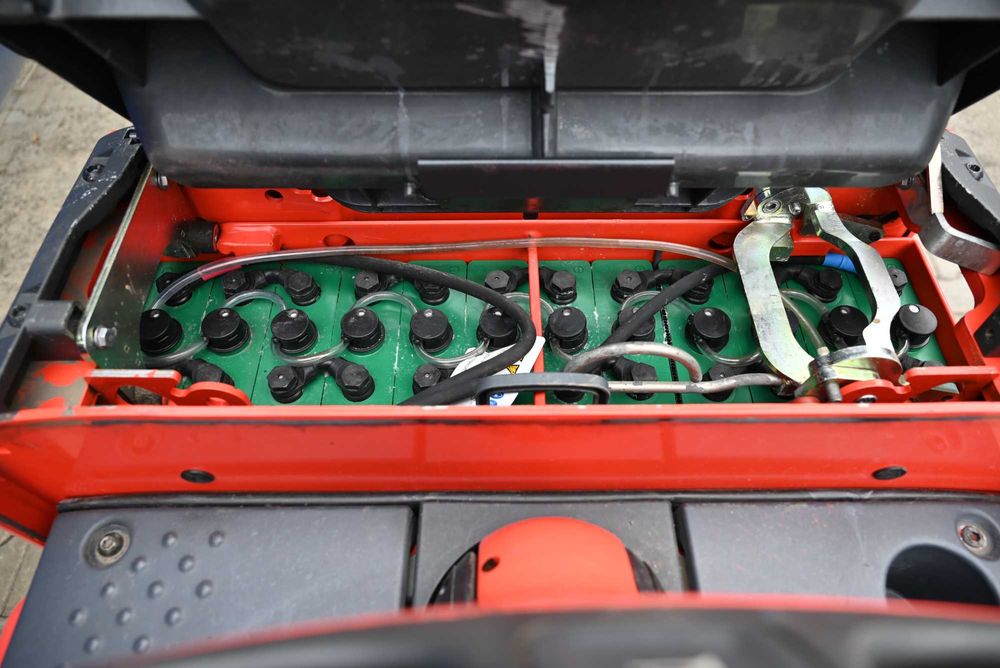 Paleciak elektryczny Linde D12 AP 210cm 2018 rok Wstępne FHP 279