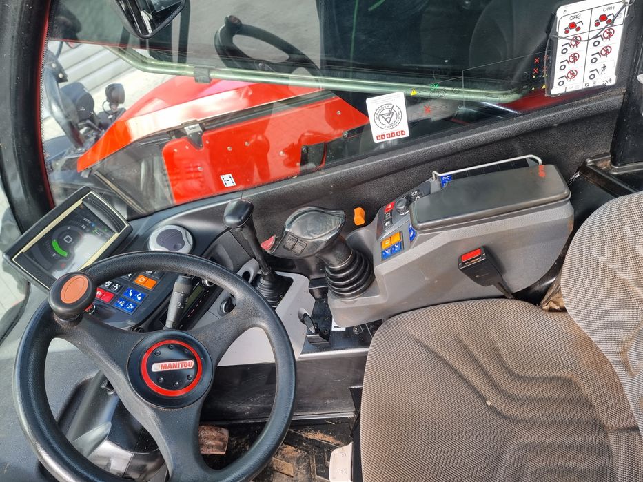 Ładowarka teleskopowa Manitou 630-18r*klima*szer-215cm*oryginał*jcb457