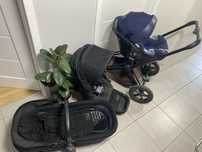 Wózek 2w1 cybex black