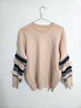 Różowa bluza Boho sweter z frędzlami butik bawełniany sweter damski pu