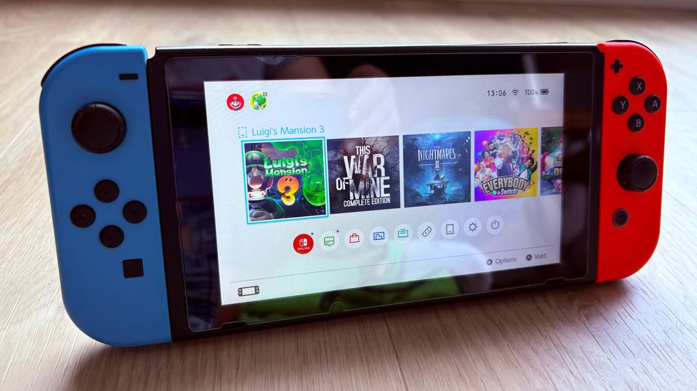 Nintendo Switch v2 - komplet
