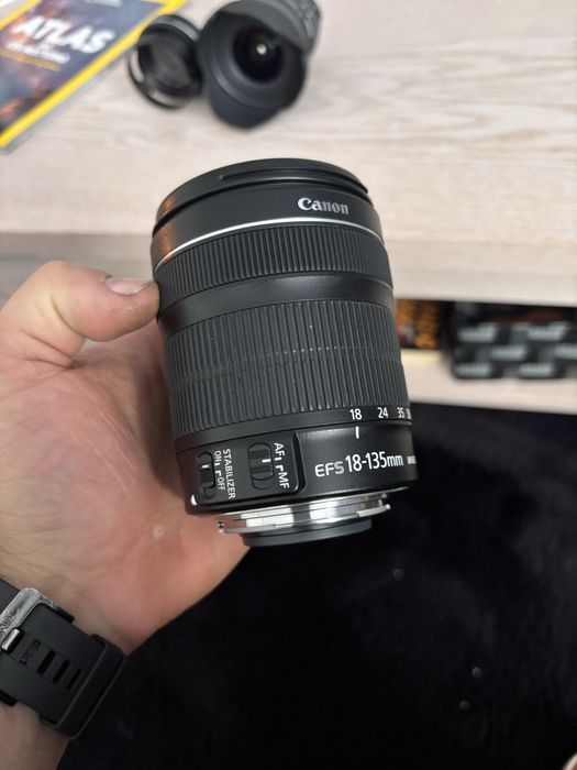 Lente canon 18-135mm