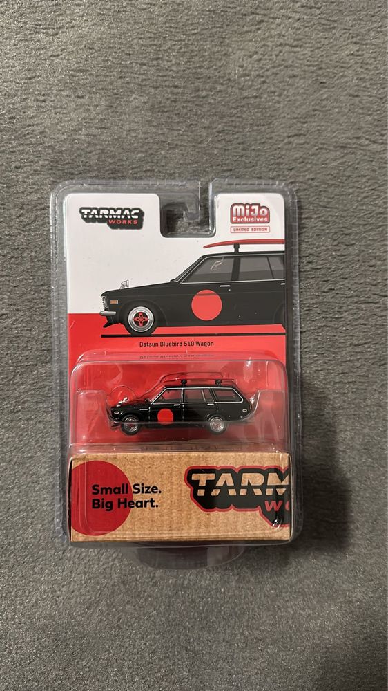 Datsun bluebird 510 wagon 1/64 tarmac works