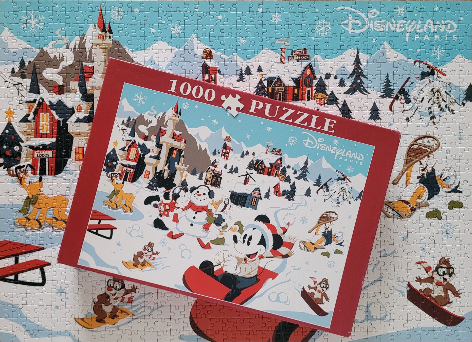 Puzzle disney 1000 Disneyland paris