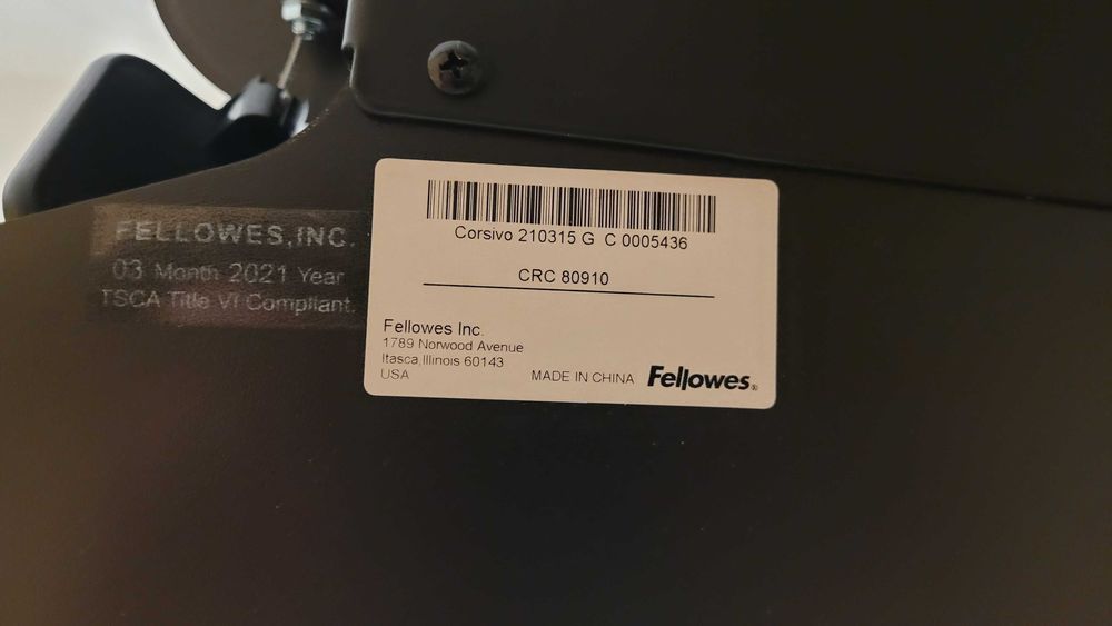 Nakładka na biurko do pracy stojącej Sit-Stand Corsivo FELLOWES