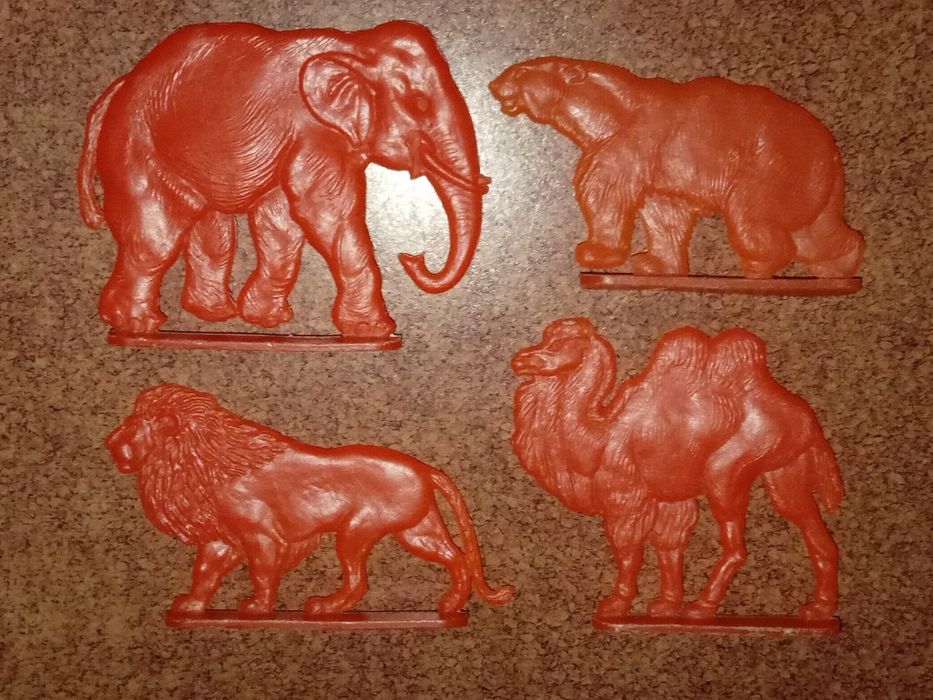 Игрушки СССР.  Животные.