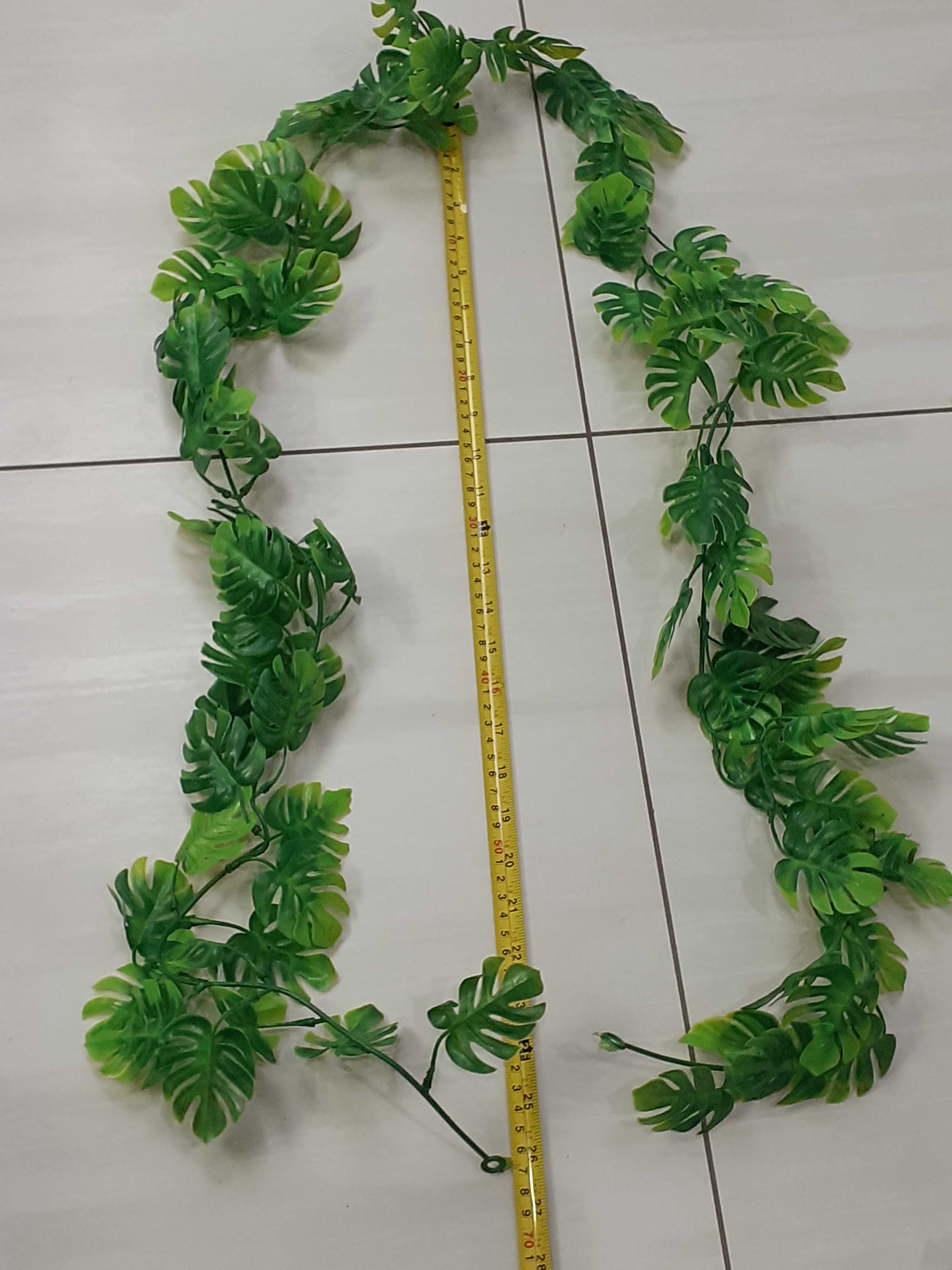 Girlanda monstera sztuczna