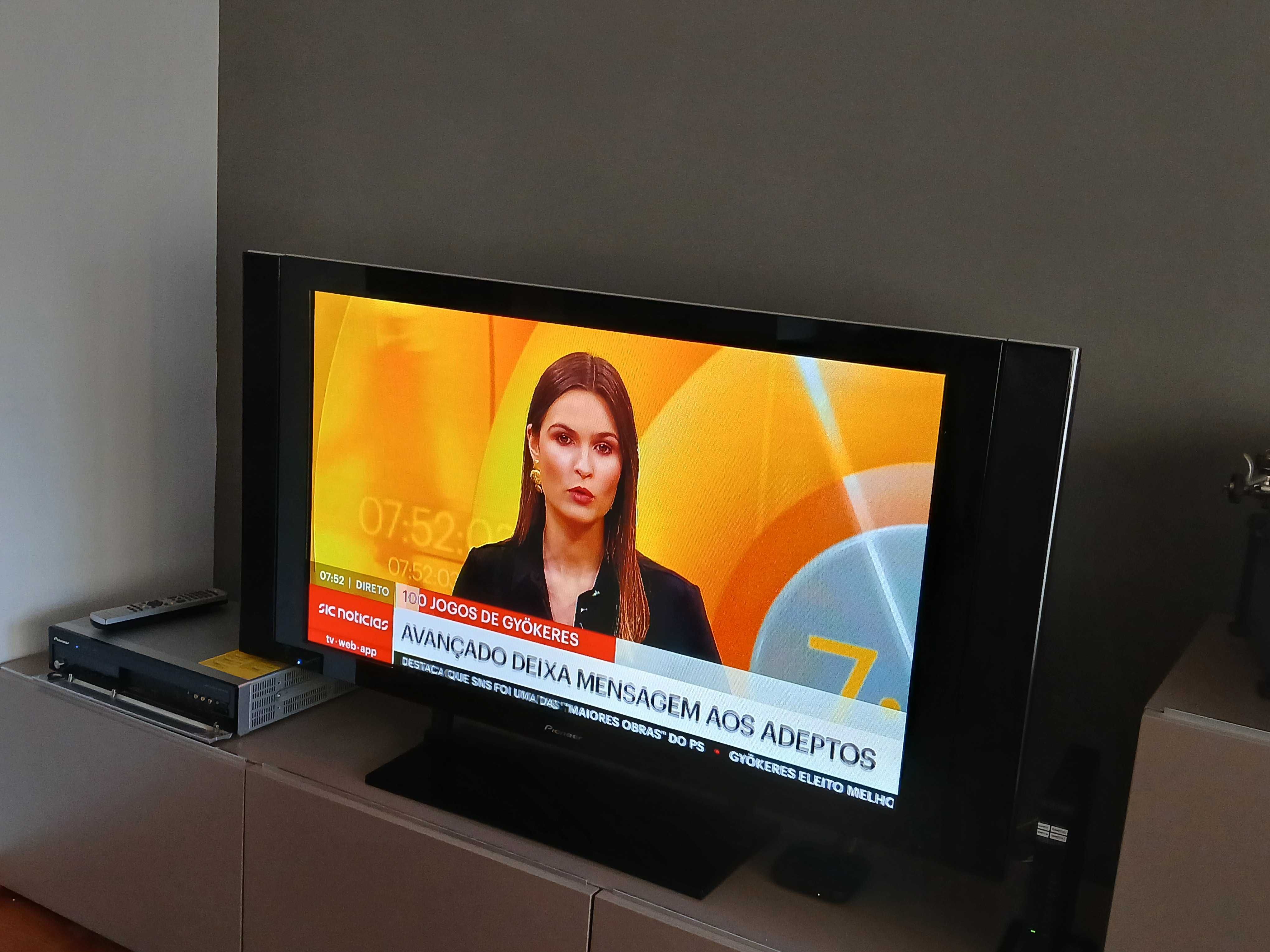 Televisão Plasma Pioneer