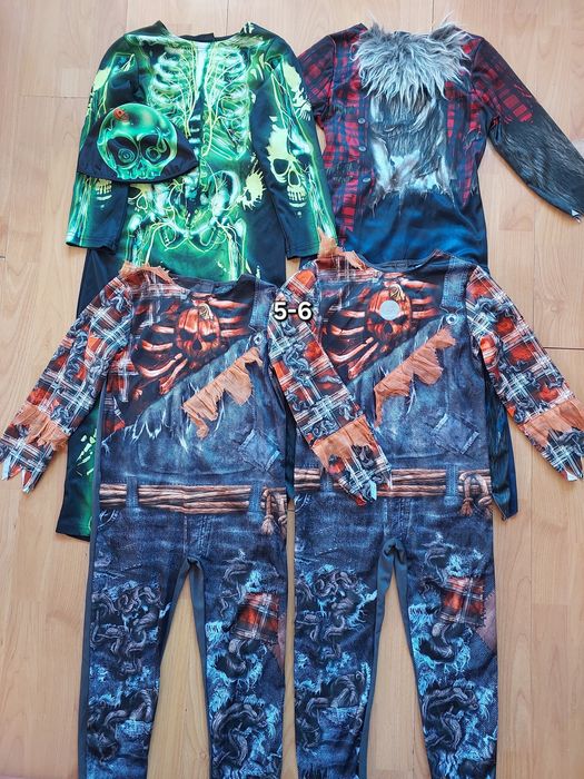 Костюм карнавальний скелет