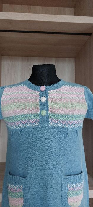 NEXT Dzianinowa sukienka tunika Rozm. 3 - 4 lata