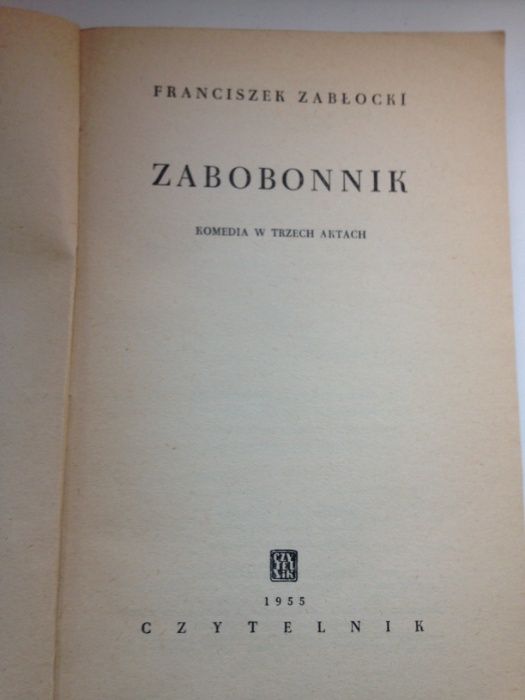 Zabobonnik - Franciszek Zabłocki