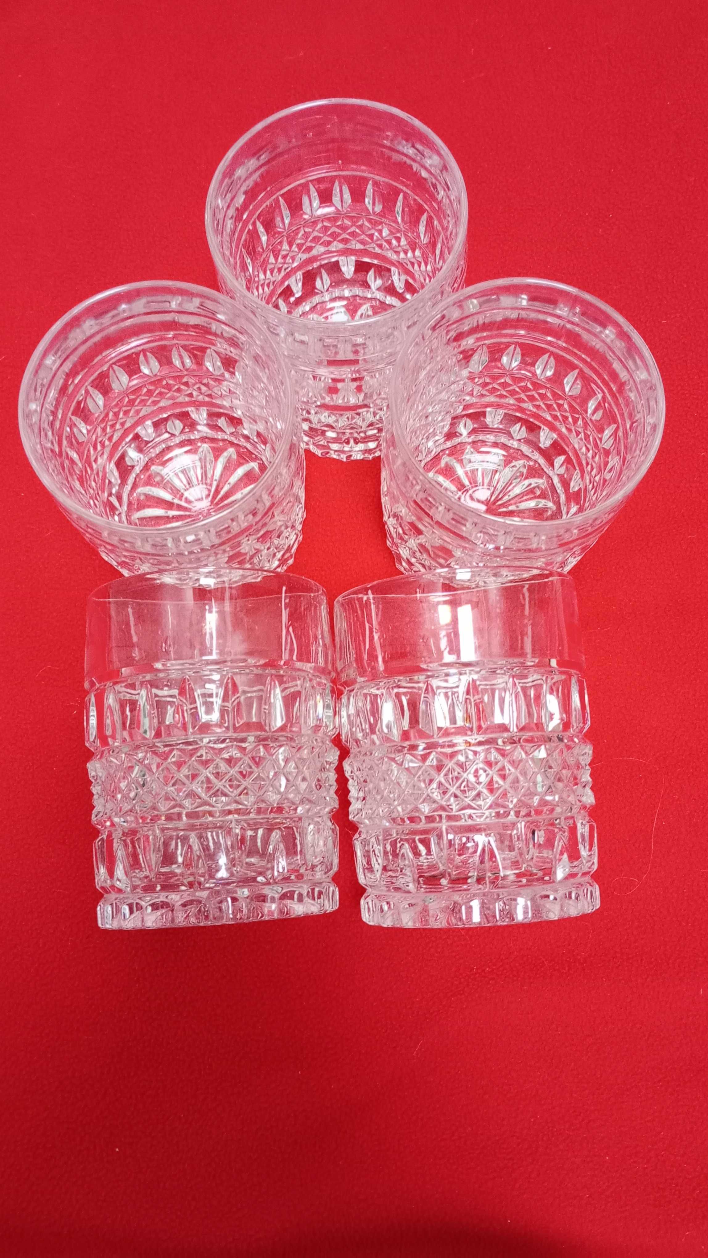 Kolekcjonerskie kryształowe szklanki lata 70