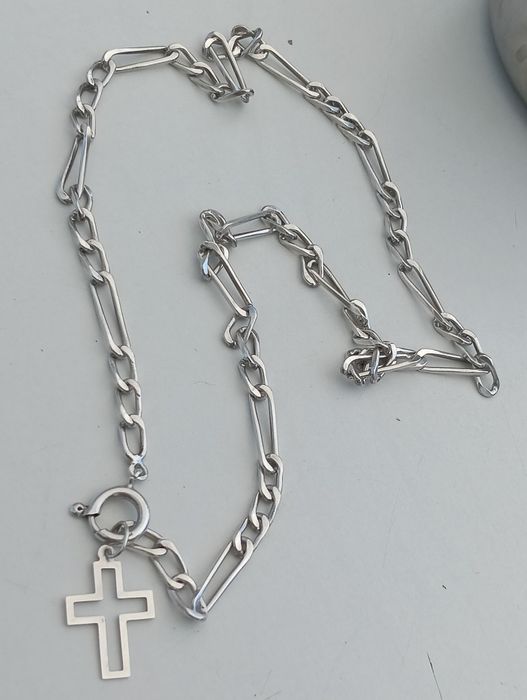 Fio/ cordão de prata com pendente