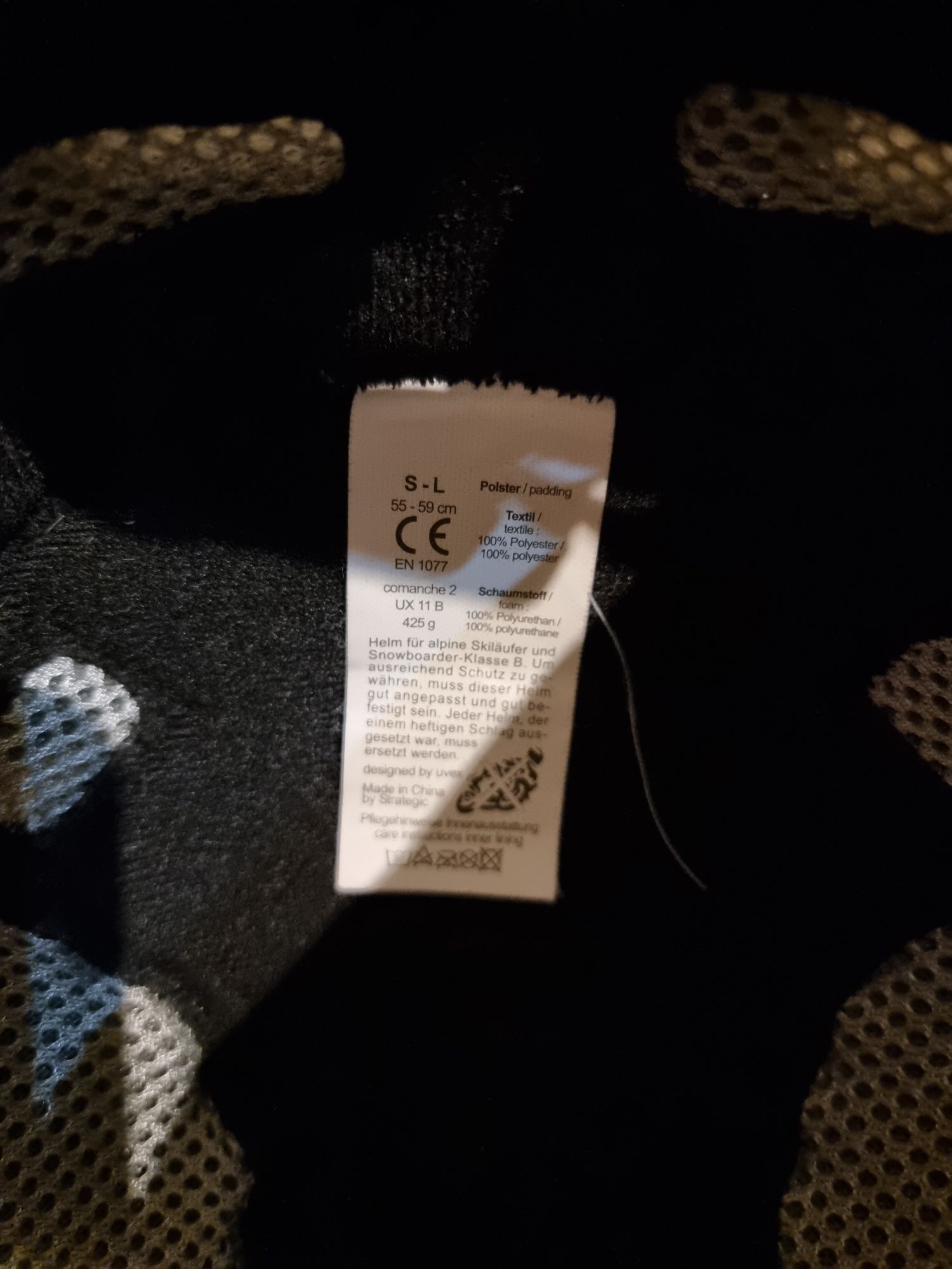 Kask narciarski UVEX (rozmiar S-L 55-59cm)