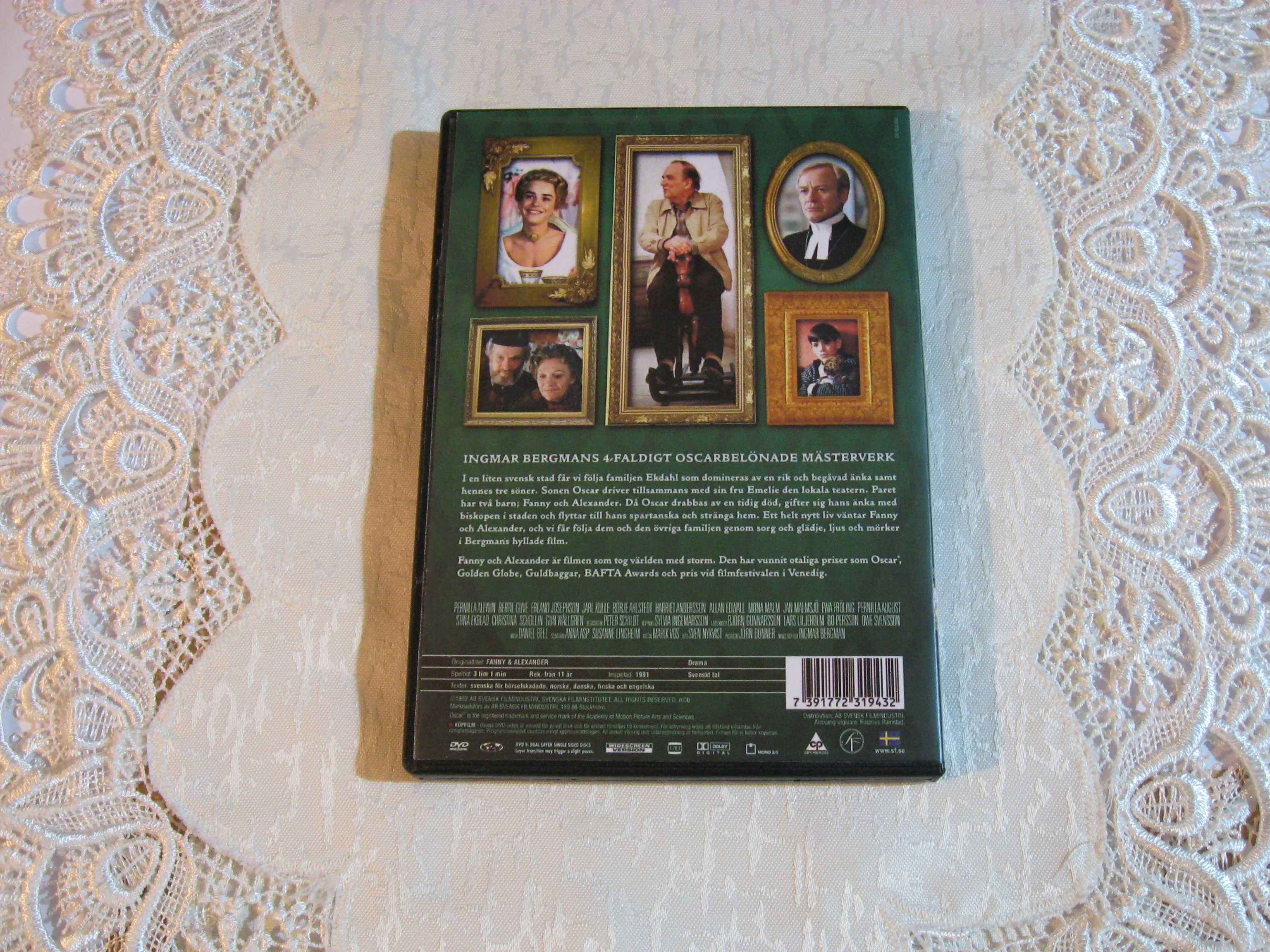 Film DVD Fanny i Aleksander 1982 Ingmar Bergman Napisy PL