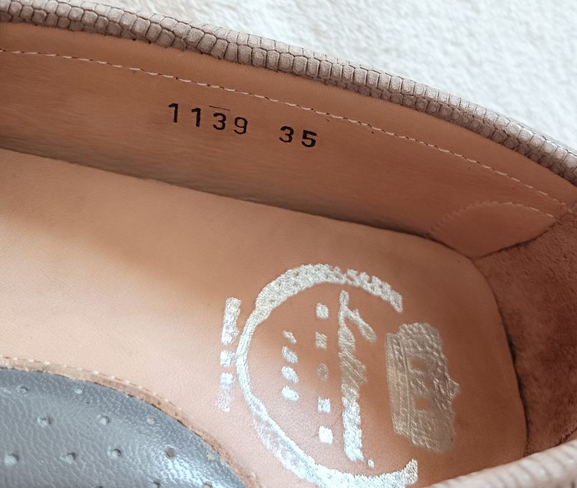 Lattanzi ecco Shoes Italy p.35 оригінальні шкіряні мокасини лофери