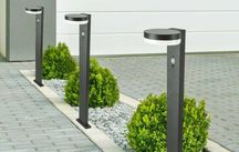 Słupek Ogrodowy Solarny 80cm 5.5W LED IP54 OkrągłyVT-1168, 3000K 220lm