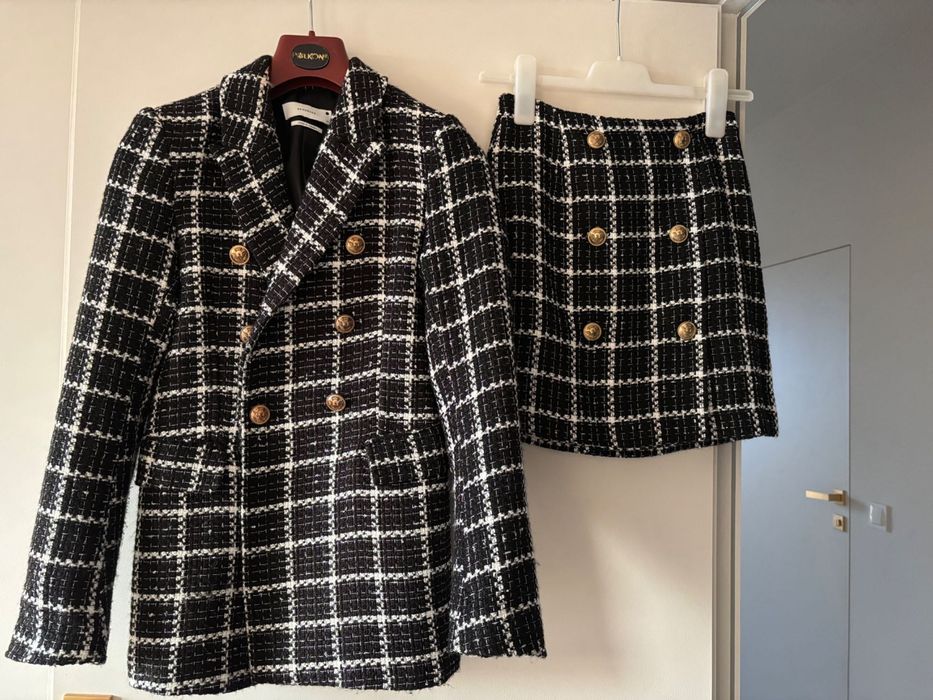 Elegancki zestaw marynarka/ żakiet i spódniczka Reserved rozm S