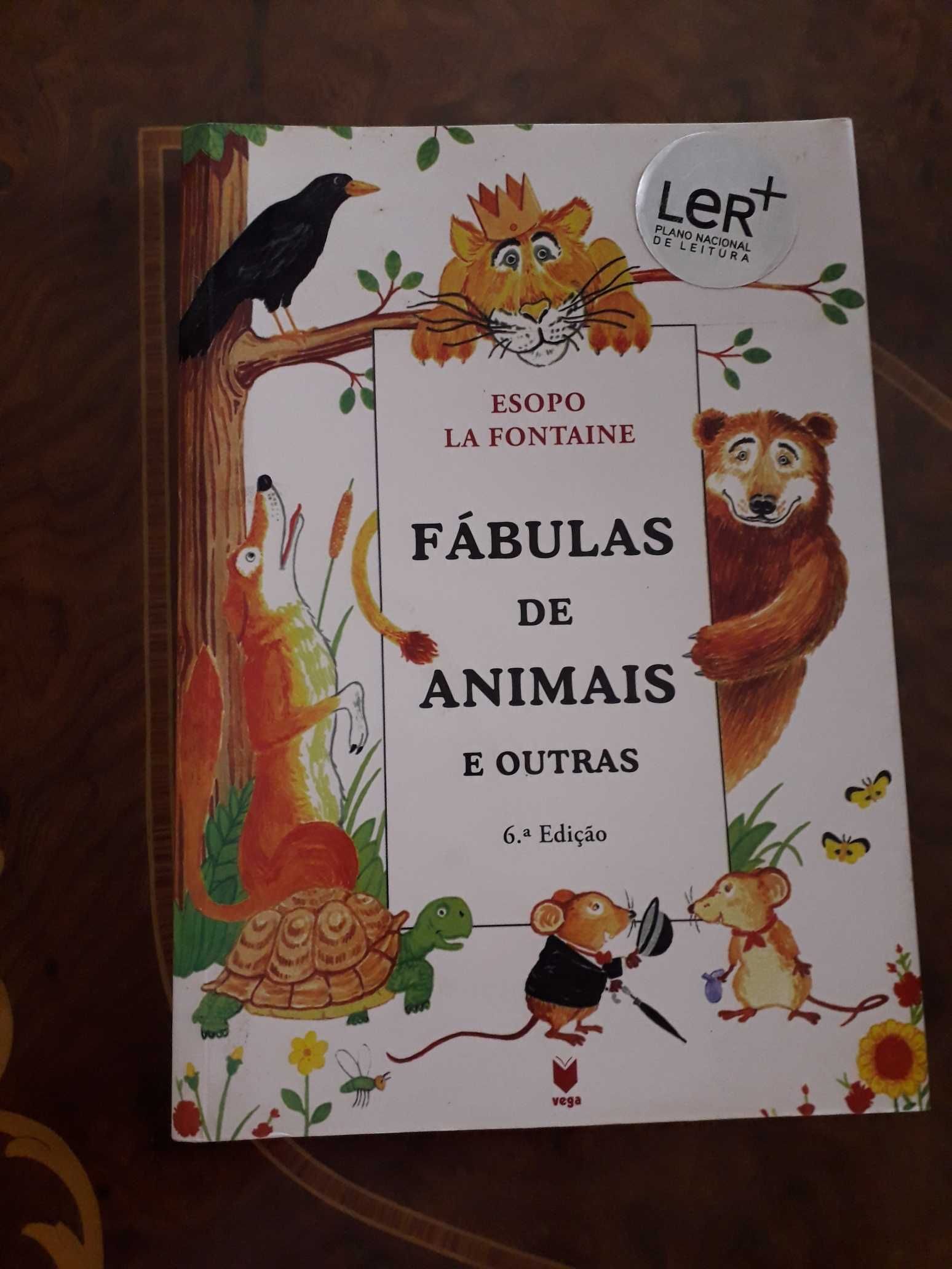 Livro "Fábulas de Animais e Outras"