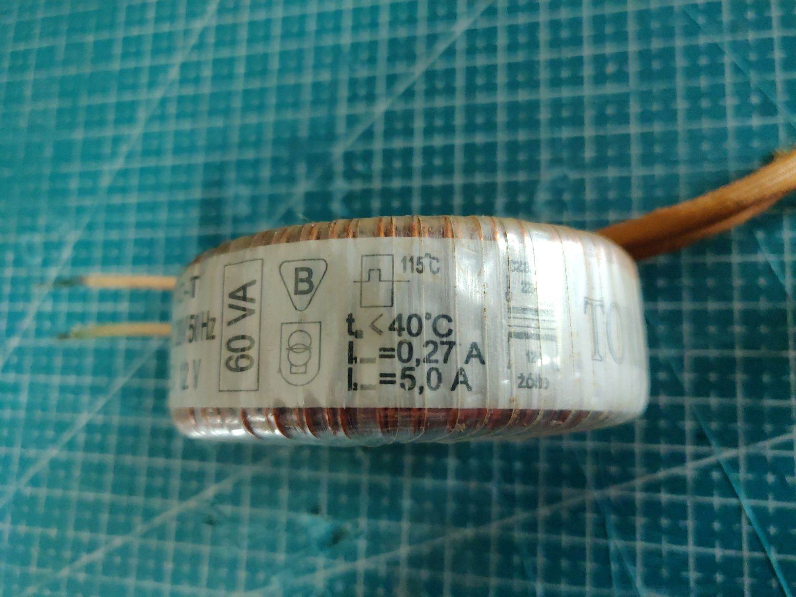 Zasilacz do halogenów 12V/5A 60VA