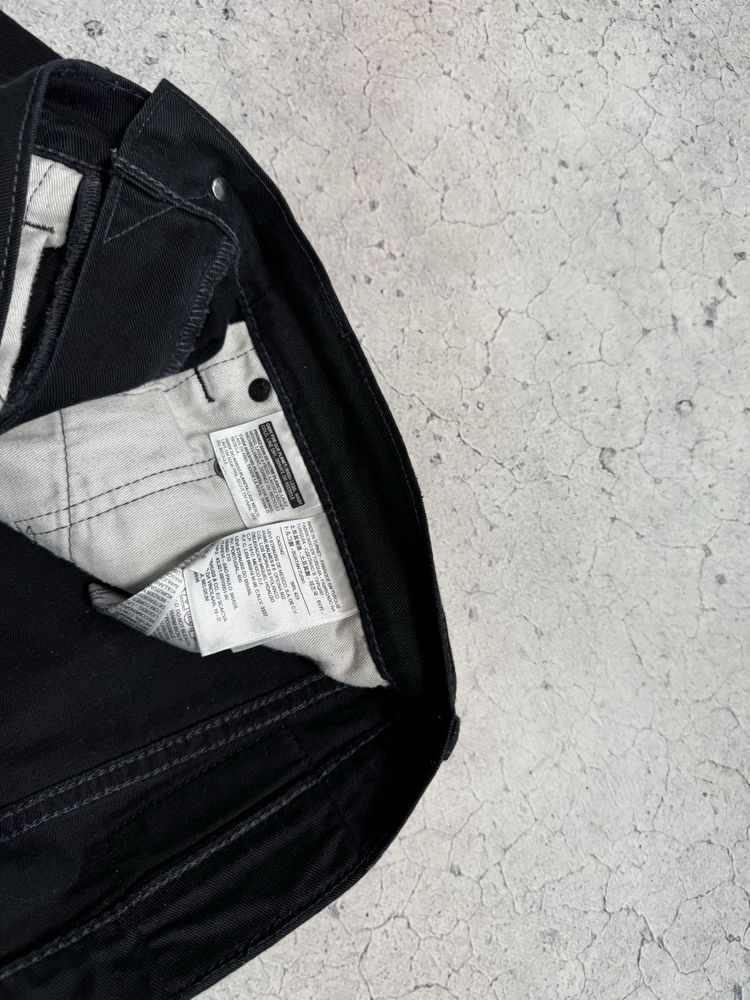 Мужские Черные Джинсы Levis Strauss 34x32 Оригинал Идеал