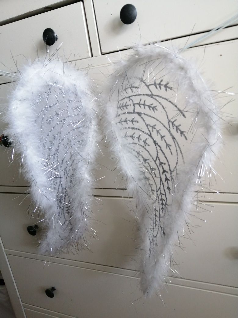 Skrzydła aniołka - strój karnawałowy