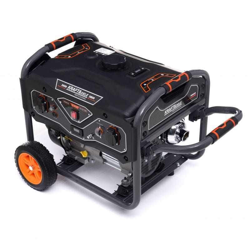 KRAFT&DELE Agregat Prądotwórczy Generator 3,5kw Prąd Avr 380v