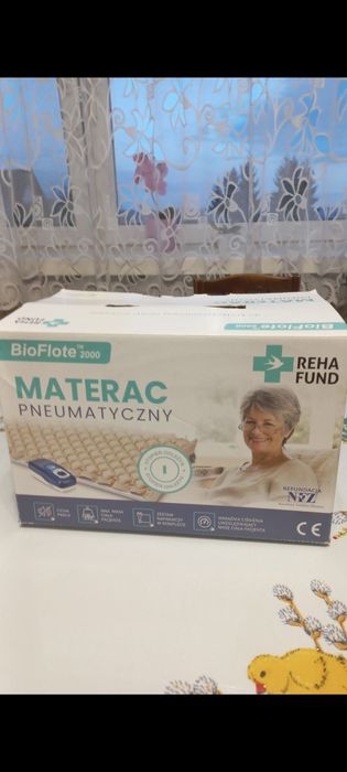 Materac przeciwodleżynowy pneumatyczny