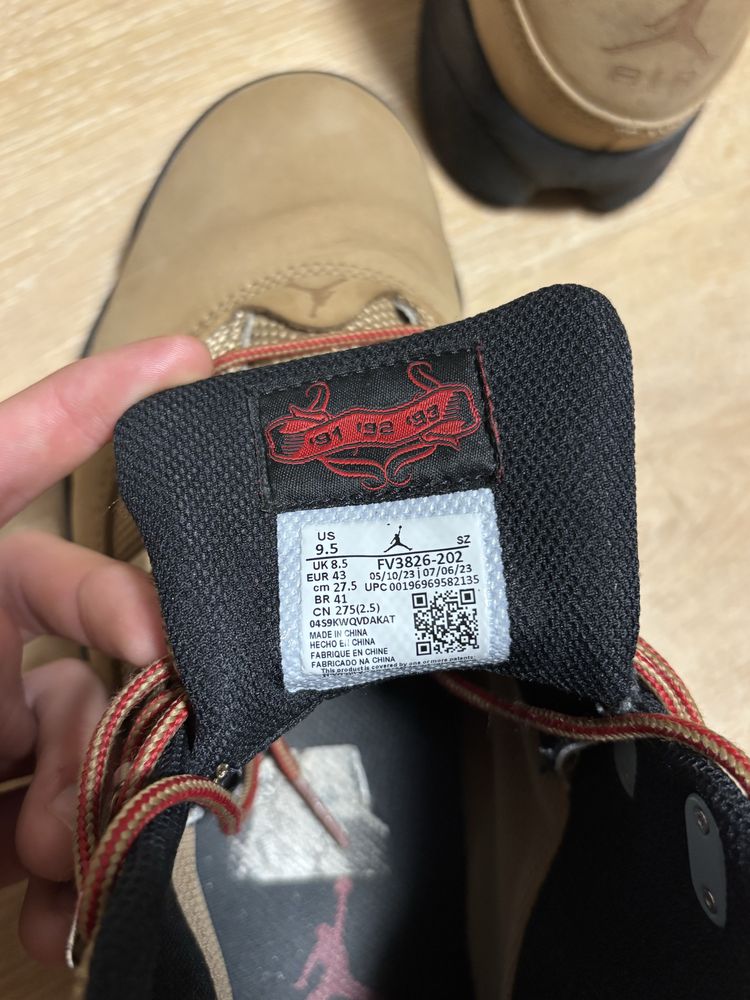 Jordan 6 winterized rings
