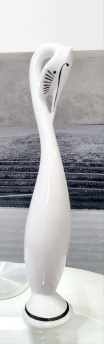 Sygnowana figurka Perkoz M. Naruszewicz Ćmielów 1957 r.