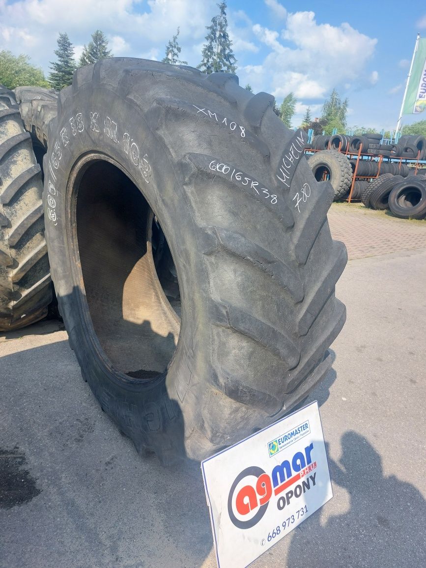 600/65R38 Michelin opona używana rolnicza