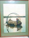 Grande quadro com impressão  "Ave Maria" de Giovanni Segantini