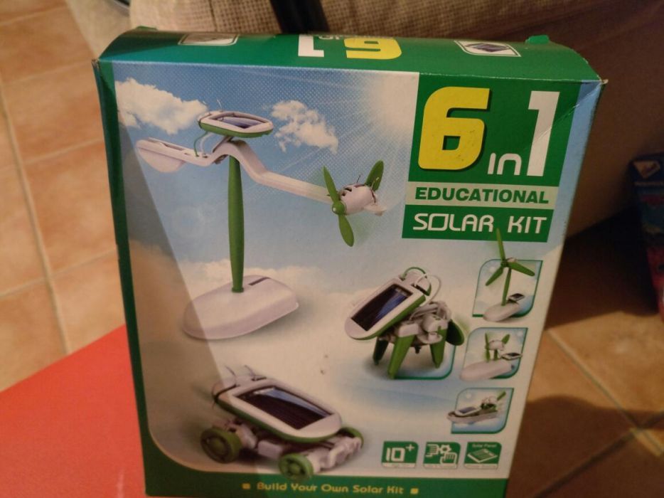 Kit solar de criança para brincar