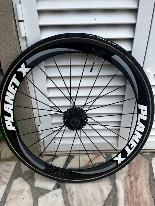 Rodas carbono Planet X R50 tubular