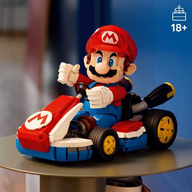 Конструктор Супер Маріо: Mario & Standard Kart, 1972 деталі (72037)