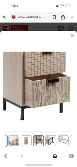 Komoda z szufladami regal z szufladami