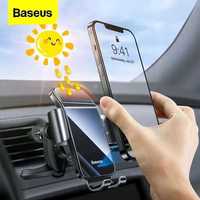 Baseus Солнечная Батарея - Держатель для Смартфона в Авто