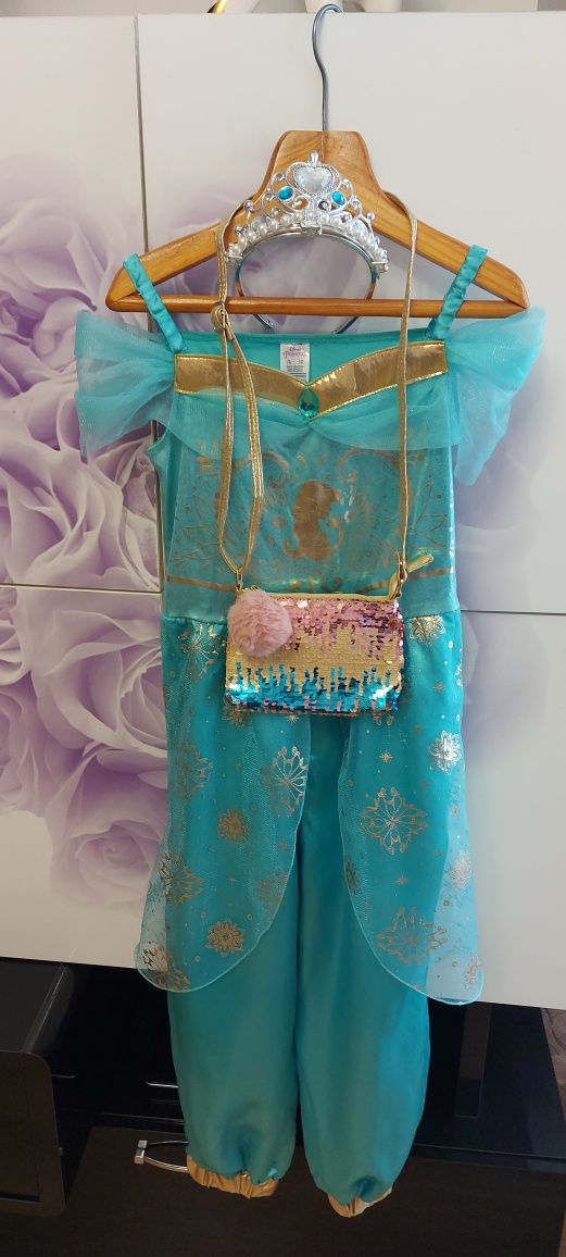 Карнавальный костюм Жасмин принцессы Дисней Восточной крассавицы