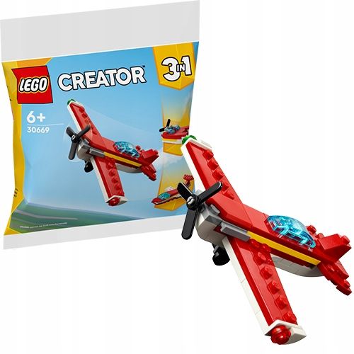 LEGO Creator 30669 Kultowy czerwony samolot