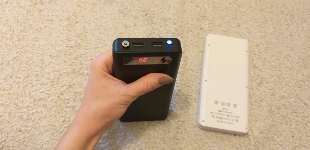 PowerBank Повербанк чорний або білий