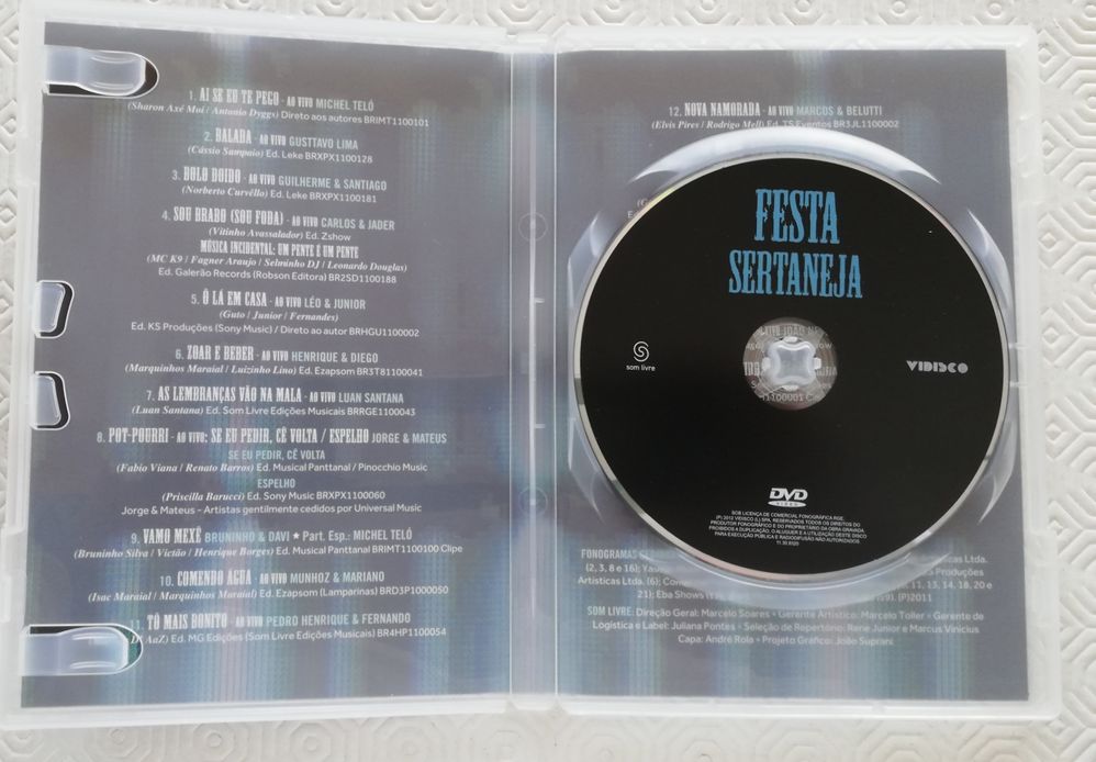 Dvd "Festa Sertaneja"