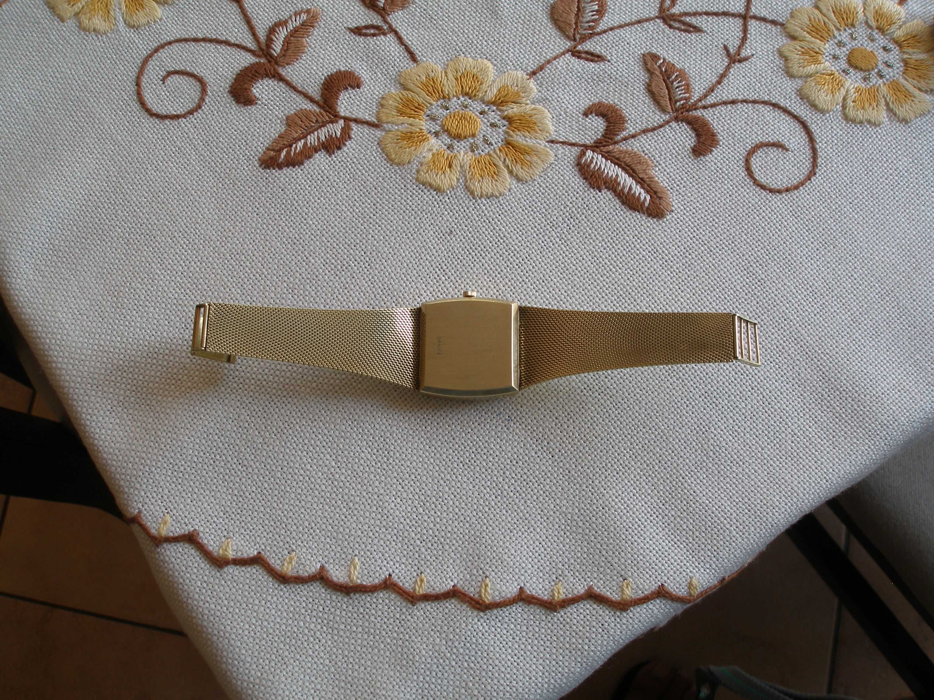złoty zegarek condor swiss made 92 g. 585