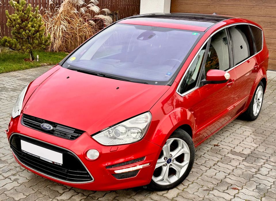 Ford S-Max 2.0 TDCI / AUTOMAT / Panorama / Nawigacja / Asystent pasa / 7 miejsc /