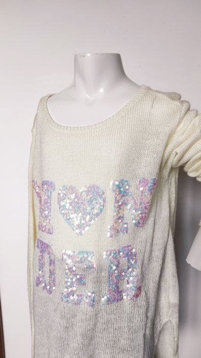 SG sweter 164 , 170 , kremowy sweter 164 , 170