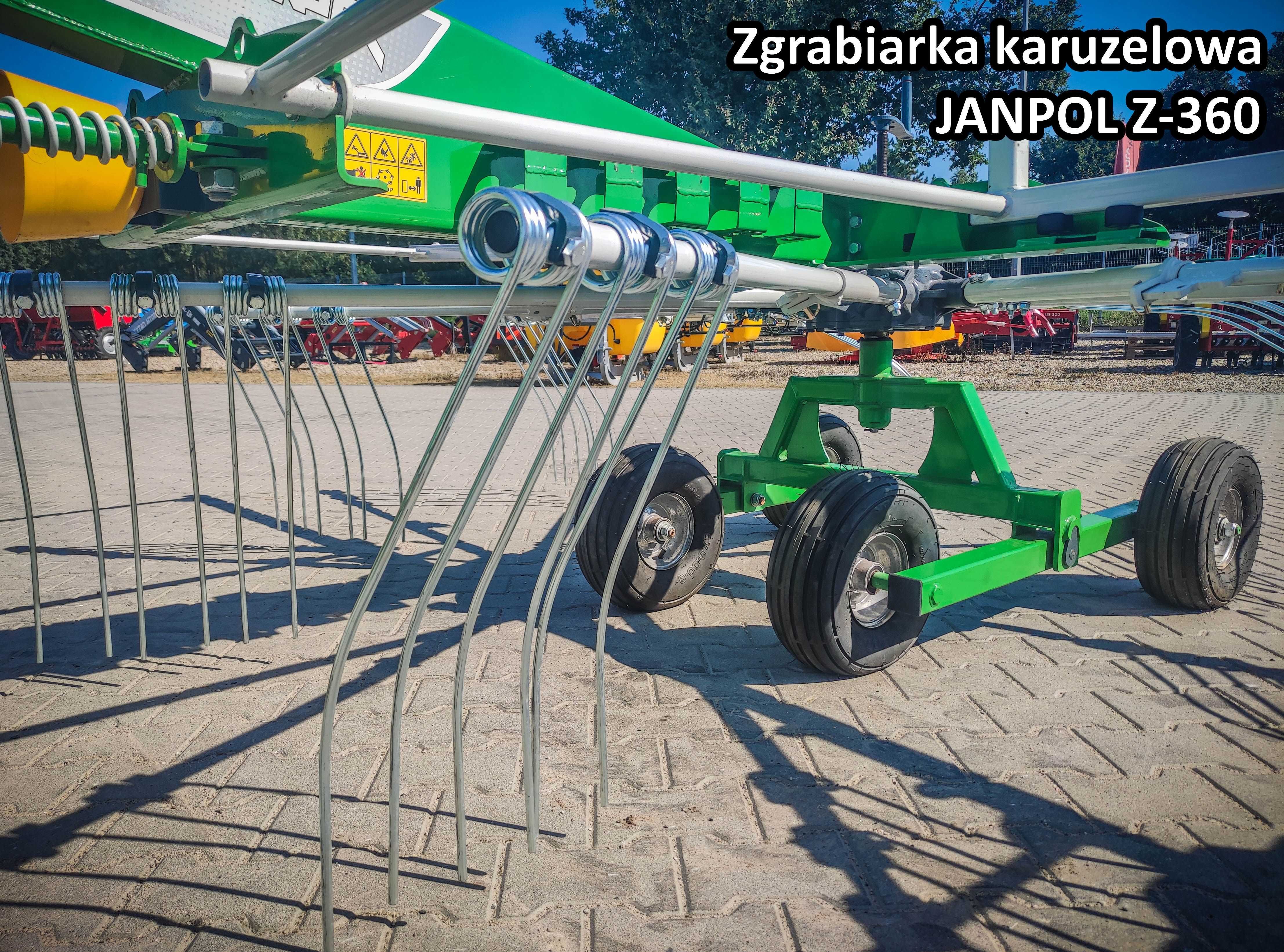 Zgrabiarka wirnikowa karuzelowa 3.5m 4.2m Metal-Technik Talex *RABATY*