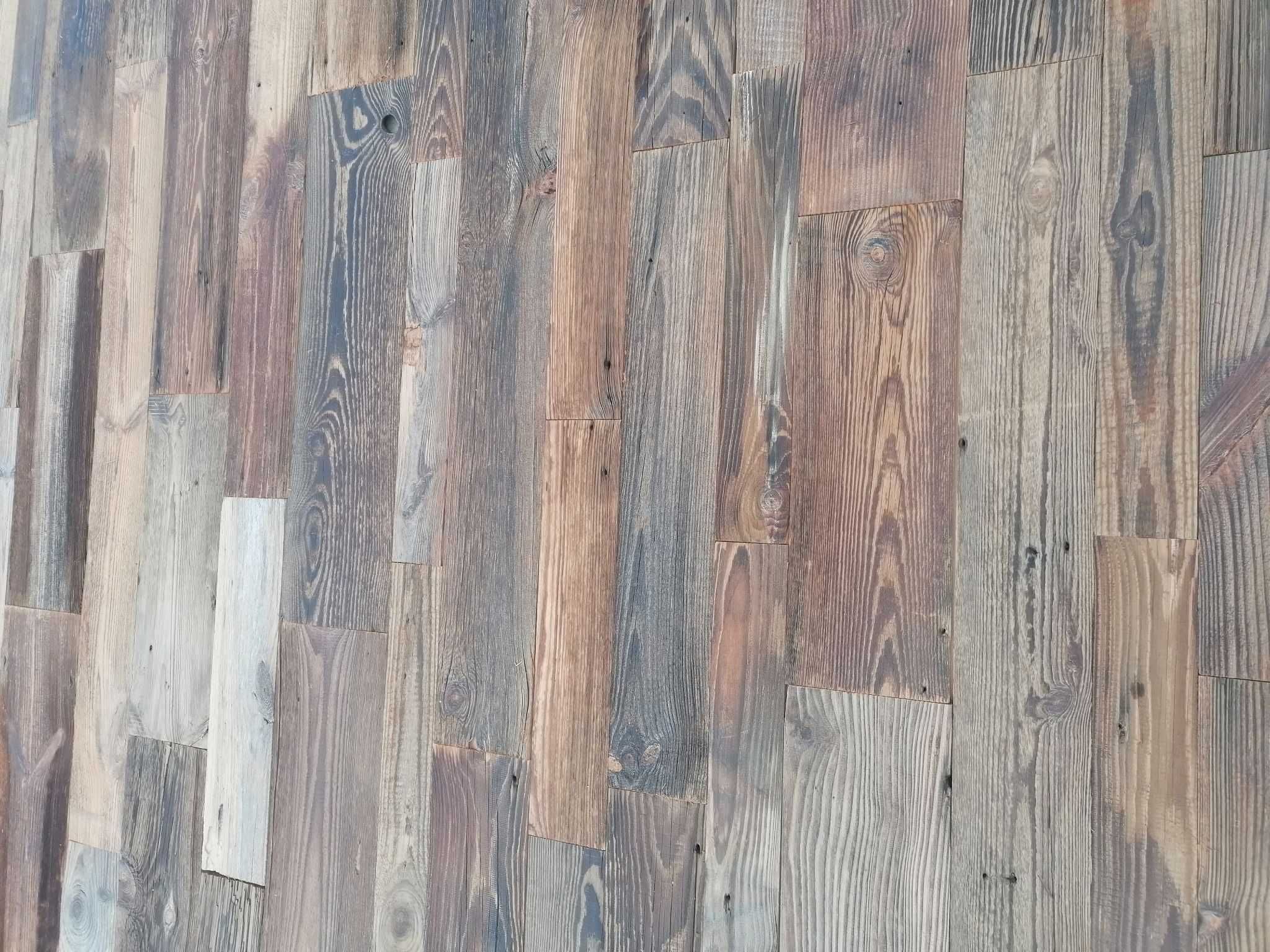 Stare drewno na ścianę 3D Stare deski Antyk Retro Panele