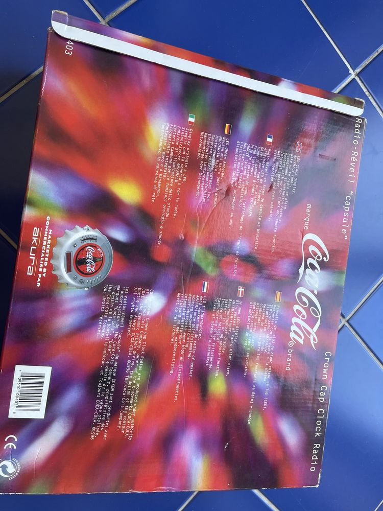 Relogio ococa cola